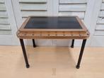 Bijzettafel Gold-black 45x60x40 MF168, Nieuw, Rechthoekig, Overige materialen, Minder dan 45 cm