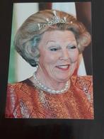 Koningin Beatrix, Verzamelen, Koninklijk Huis en Royalty, Ophalen of Verzenden, Zo goed als nieuw, Nederland, Kaart, Foto of Prent