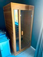 Prachtige lichte infrarood sauna met radio & kleurentherapie, Ophalen of Verzenden, Zo goed als nieuw, Complete sauna