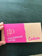 Cadeaubon €50,- Gloudemans optiek - ‘s-Hertogenbosch, Tickets en Kaartjes, Eén persoon, Cadeaubon