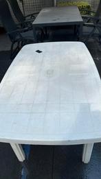 Tuin tafel, Tuin en Terras, Ophalen, Gebruikt, Rechthoekig, Kunststof