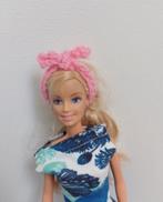 Barbie kleertjes haarband met knoop roze, Nieuw, Verzenden, Barbie