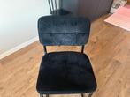 6 Kick Eetkamerstoelen - Gebruikt, Ophalen, Gebruikt, Zwart, Metaal