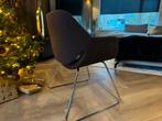 5x Artifort Gap stoelen interglobe bruin, Bruin, Design, Ophalen of Verzenden, Zo goed als nieuw
