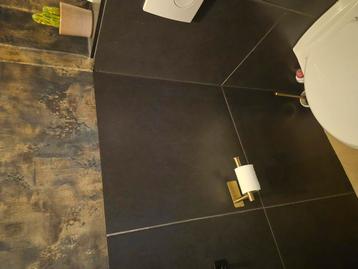 NIEUW in doos: antraciet wand/vloer tegel 60x60 beschikbaar voor biedingen