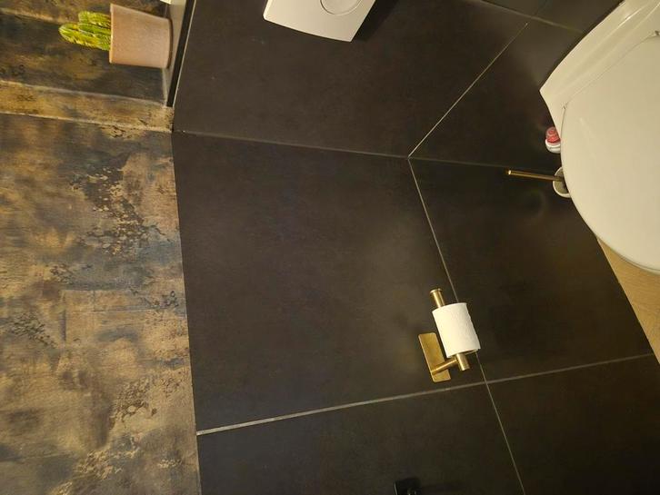 NIEUW in doos: antraciet wand/vloer tegel 60x60, Doe-het-zelf en Verbouw, Tegels, Nieuw, Wandtegels, Keramiek, 60 cm of meer, 60 cm of meer