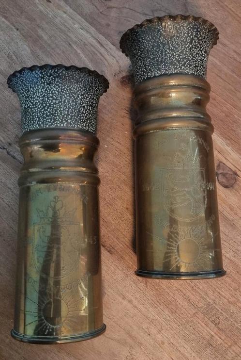 Granaathulzen vazen, Verzamelen, Militaria | Tweede Wereldoorlog, Nederland, Ophalen