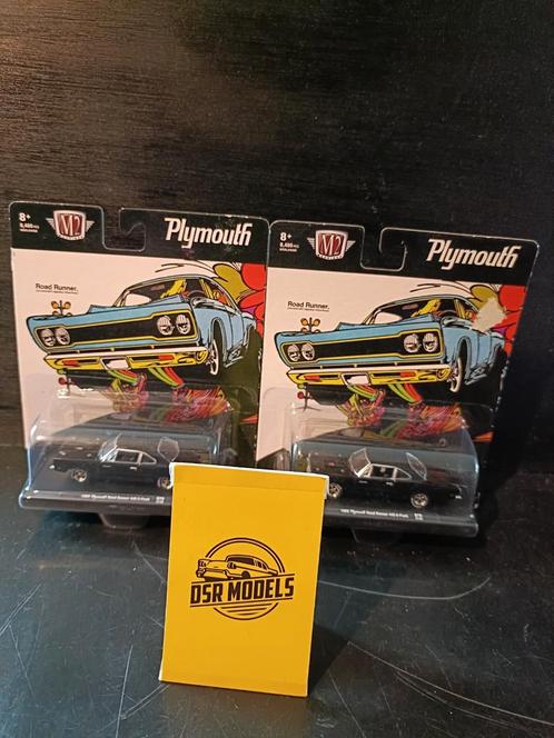 Plymouth runner van M2, Hobby en Vrije tijd, Modelauto's | Overige schalen, Nieuw, Auto, Ophalen of Verzenden