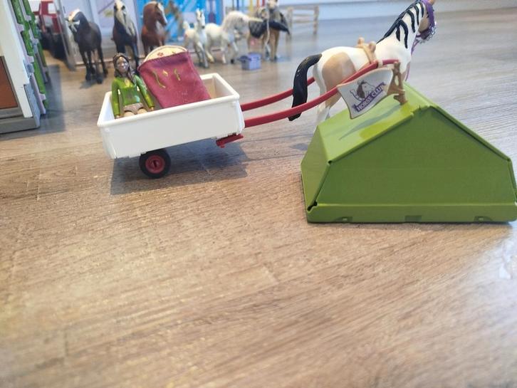 Schleich Kampeer Set, Verzamelen, Speelgoed, Gebruikt, Ophalen