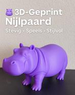 3D-Geprinte Nijlpaard - ook in andere kleuren mogelijk, Ophalen of Verzenden, Nieuw