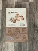 Rolife Vintage Auto 3D Houten Puzzel - Nieuw!, Ophalen of Verzenden, Nieuw, Auto, Overige merken