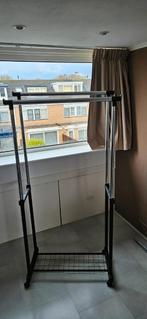 Kledingrek verstelbaar, met wieltjes, Kleding | Dames, Kledingrekken, Ophalen, Met wielen, Gebruikt