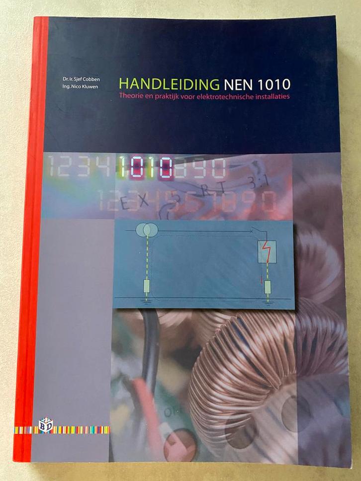 N. Kluwen - Handleiding NEN 1010 + werkboek NEN 1010, Boeken, Techniek, Zo goed als nieuw, Elektrotechniek, Ophalen of Verzenden