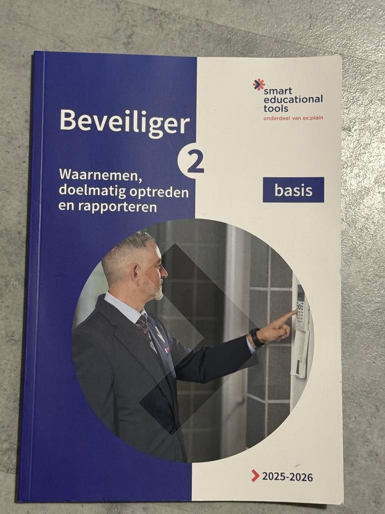 Beveiliger boek, Ophalen of Verzenden, Beta, Nieuw, MBO