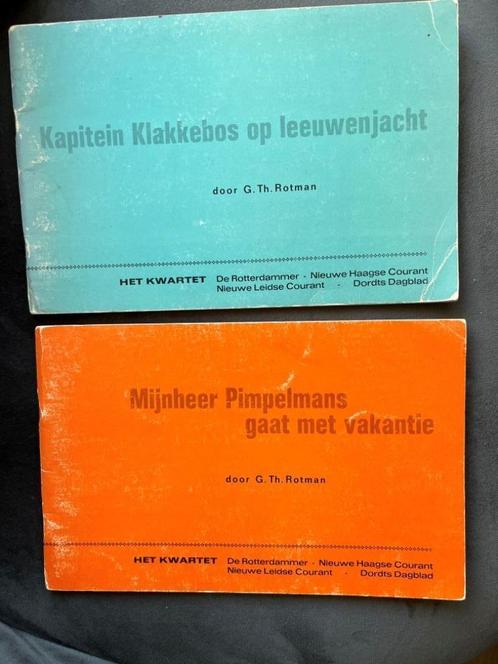 4 strips Het Kwartet van G.Th. Rotman, Boeken, Stripboeken, Gelezen, Meerdere stripboeken, Ophalen of Verzenden
