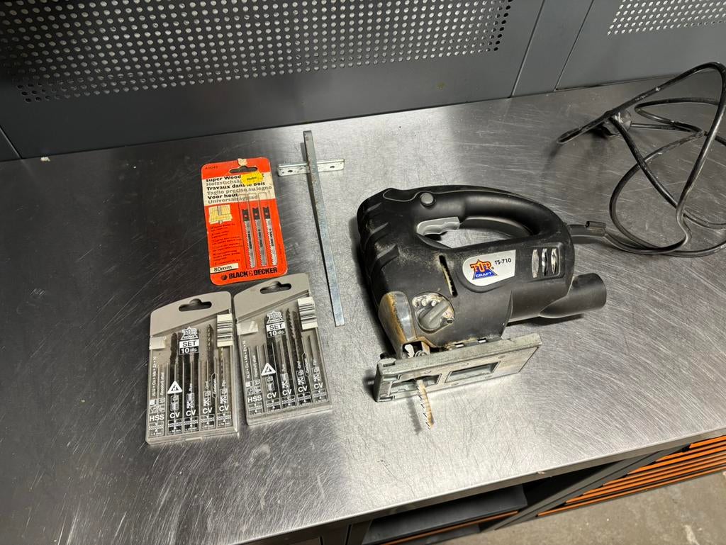 Topcraft TS-710 Decoupeerzaag, Decoupeerzaag, Ophalen of Verzenden, Zo goed als nieuw, 30 tot 70 mm