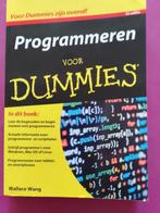 Programmeren voor Dummies, Ophalen of Verzenden, Zo goed als nieuw, Programmeertaal of Theorie