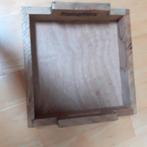 houten dienblaadje, Ophalen of Verzenden, Gebruikt, Rechthoekig, Hout