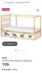 Kura omkeerbaar bed Ikea eenpersoonsbed 90 200, Ophalen, Zo goed als nieuw