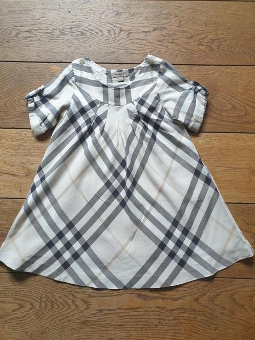 Zomer jurk burberry maat 110 origineel, Kinderen en Baby's, Kinderkleding | Maat 110, Zo goed als nieuw, Meisje, Jurk of Rok, Ophalen of Verzenden