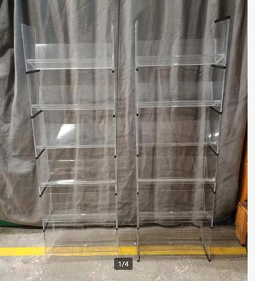 12 Space Age plexiglas cdrekken Acryl Eickel produktie beschikbaar voor biedingen