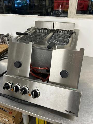 Ascobloc Inbouwfriteuse 2x8L - Professioneel beschikbaar voor biedingen