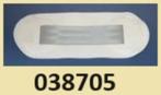 038705 Zitbank patch wit met band voor Allpa boten € 20,95, Watersport en Boten, Accessoires en Onderhoud, Ophalen of Verzenden