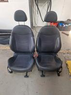 Mini Cooper R50-R53 Halfleder Stoelen Set +verwarming, Auto-onderdelen, Interieur en Bekleding, Ophalen, Gebruikt, Mini