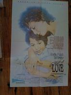 Originele Bioscoop Poster "Test of Love" 1984 waargebeurd!, Rechthoekig Staand, Deurposter of groter, Ophalen of Verzenden, Zo goed als nieuw