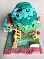 Polly Pocket Boomhuis speelset, Vintage, Blue bird 1994, Ophalen of Verzenden, Gebruikt