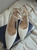 Bruiloft witte schoenen met hoge hakken, Ophalen, Zo goed als nieuw, Wit, Schoenen