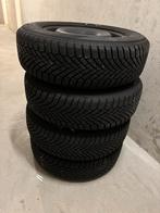 Winterbanden Yokohama 196/65 R15 stalen velg. +sneeuwketting, Auto-onderdelen, Banden en Velgen, Ophalen, Gebruikt, 15 inch, Banden en Velgen
