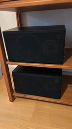 Vintage Tannoy luidsprekers zwart hout izgs, Zo goed als nieuw, Minder dan 60 watt, Front, Rear of Stereo speakers, Ophalen