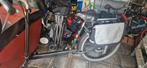 Bakfiets met nieuwe zitje en huif, Fietsen en Brommers, Fietsen | Bakfietsen, 4 kinderen of meer, Gebruikt, Huif, Ophalen