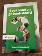 BOEKHOUDEN GEBOEKSTAAFD OPGAVEN 9e DRUK, Verzenden, Zo goed als nieuw, Economie en Marketing