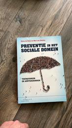 Sijtze de Roos - Preventie in het sociale domein, Boeken, Sijtze de Roos; Mart van Dinther, Ophalen of Verzenden, Zo goed als nieuw