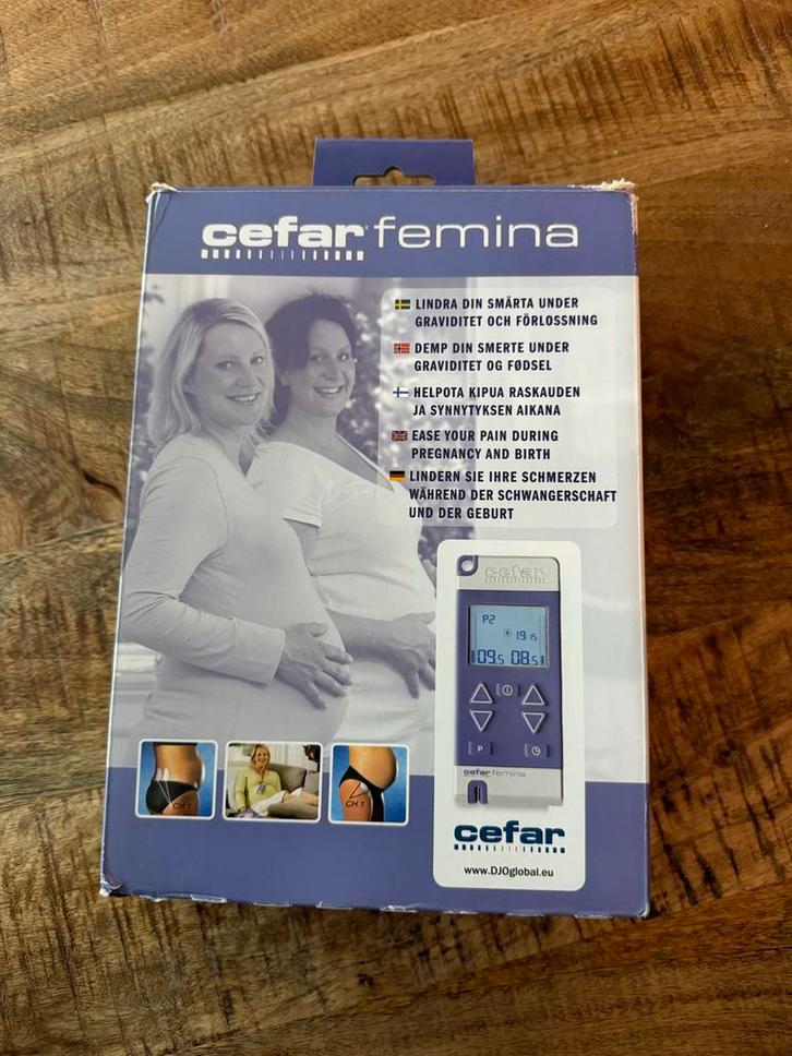 Cefar Femina TENS Apparaat - Zo goed als nieuw, Kinderen en Baby's, Overige Kinderen en Baby's, Zo goed als nieuw, Ophalen of Verzenden