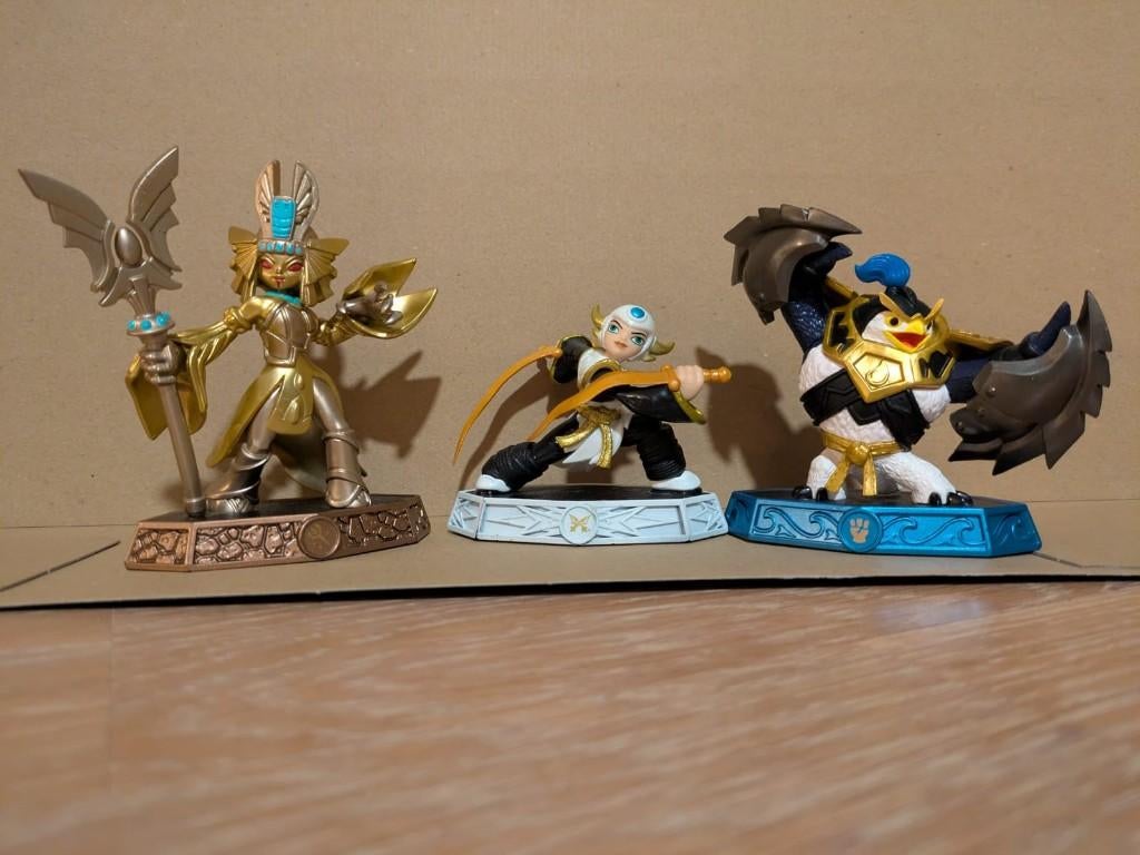 Skylanders - Golden Queen, King Pen, Sensei Wave, Avontuur en Actie, Gebruikt, 2 spelers, Ophalen of Verzenden