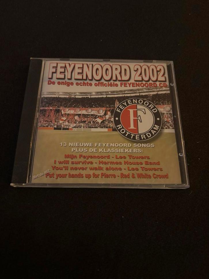 Feyenoord 2002 CD - De Enige Echte officiële Feyenoord cd, Cd's en Dvd's, Cd's | Nederlandstalig, Zo goed als nieuw, Streekmuziek