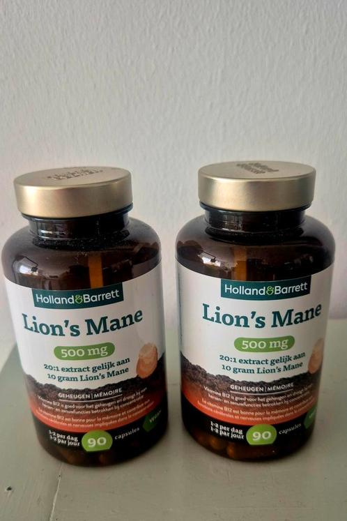 2 volle potten
Lion's Mane

500 mg. 
|  Holland & Barrett, Sport en Fitness, Gezondheidsproducten en Wellness, Nieuw, Overige typen