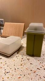 Tupperware vintage augurkenpot en kaasstolp, Huis en Inrichting, Ophalen of Verzenden, Zo goed als nieuw, Overige typen