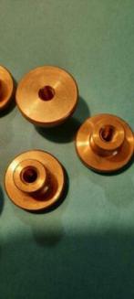 per stuk Messing Kartelmoer m3 met verhoging DIN 466 kotter, Watersport en Boten, N, Nieuw, Ophalen of Verzenden, N