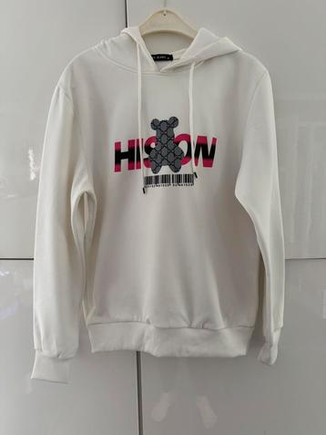 Witte hoodie Enos Jeans maat M beschikbaar voor biedingen
