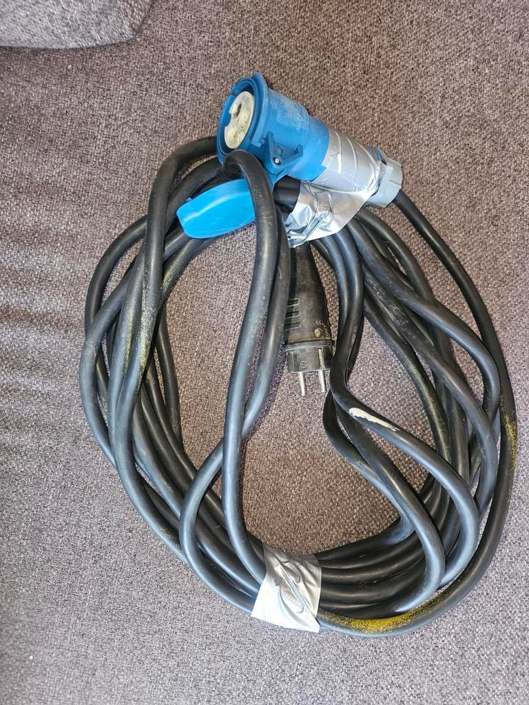 230V Camping/Boot Kabel - H07RN-F 3x2,5mm², Caravans en Kamperen, Ophalen of Verzenden, Gebruikt
