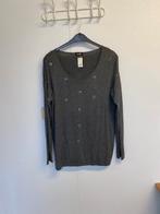 Grijze tuniek zilveren ringen detail That's Me 44 nieuw!, Kleding | Dames, Grote Maten, That's Me, Blouse of Tuniek, Nieuw, Ophalen of Verzenden