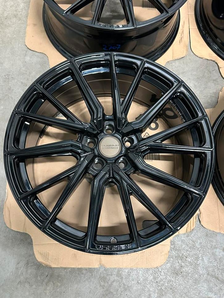 20” ORIGINELE VOSSEN HF4-T AUDI A4 S4 RS4 5X112 VAG ZWART, Auto-onderdelen, Banden en Velgen, Velg(en), Zomerbanden, 20 inch, Nieuw