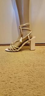 Beige Sandalettes Maat 9 ibiza/boho/gladiator, Pumps, Ophalen of Verzenden, Zo goed als nieuw, Wallis