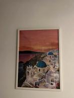 Witte lijst 70x50, Kunststof, 50 tot 75 cm, Ophalen of Verzenden, Zo goed als nieuw