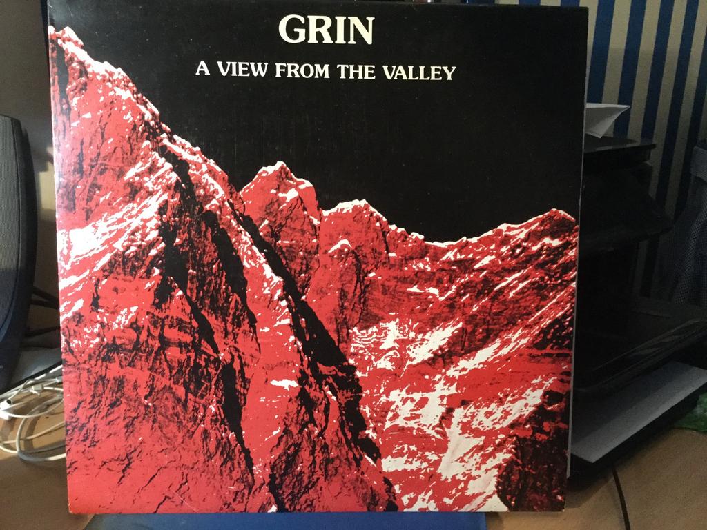 Grin-A view from the valley. Dutch rock original., Ophalen of Verzenden, Gebruikt, 12 inch, Poprock