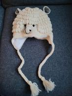 Schattige wollen muts met oren, Jongen of Meisje, Ophalen of Verzenden, Zo goed als nieuw, 170 of groter